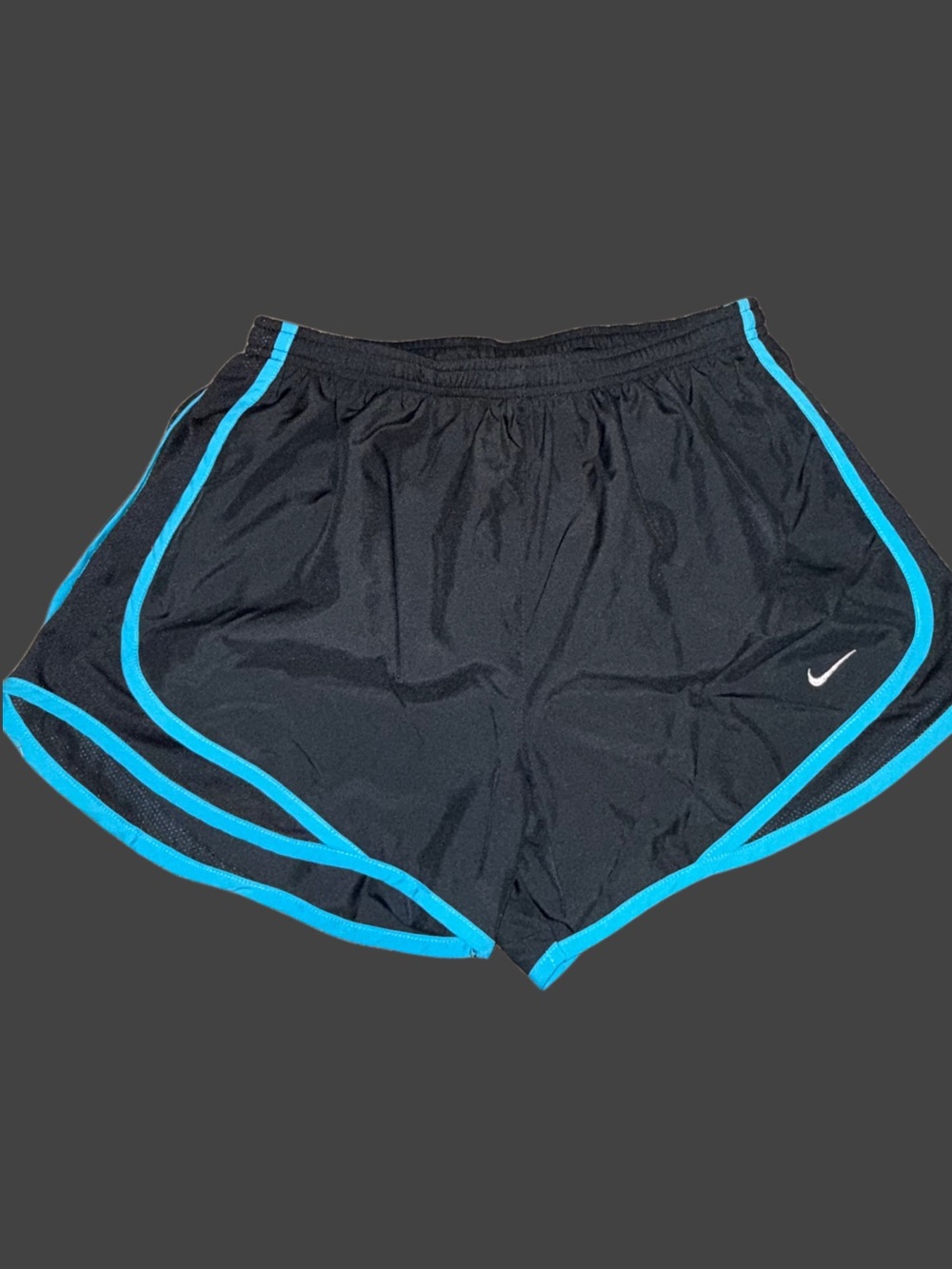 Nike Black Dri-FIT Athletic Top with White Logo